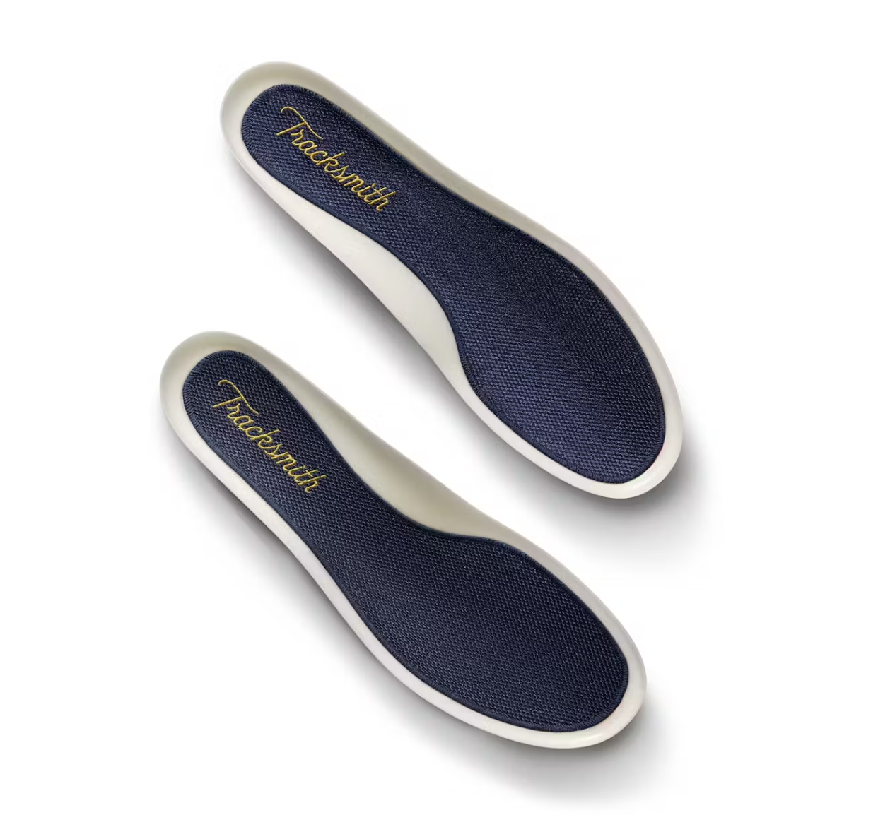 Tracksmith Eliot Runner - Ivory/Navy display picture 3