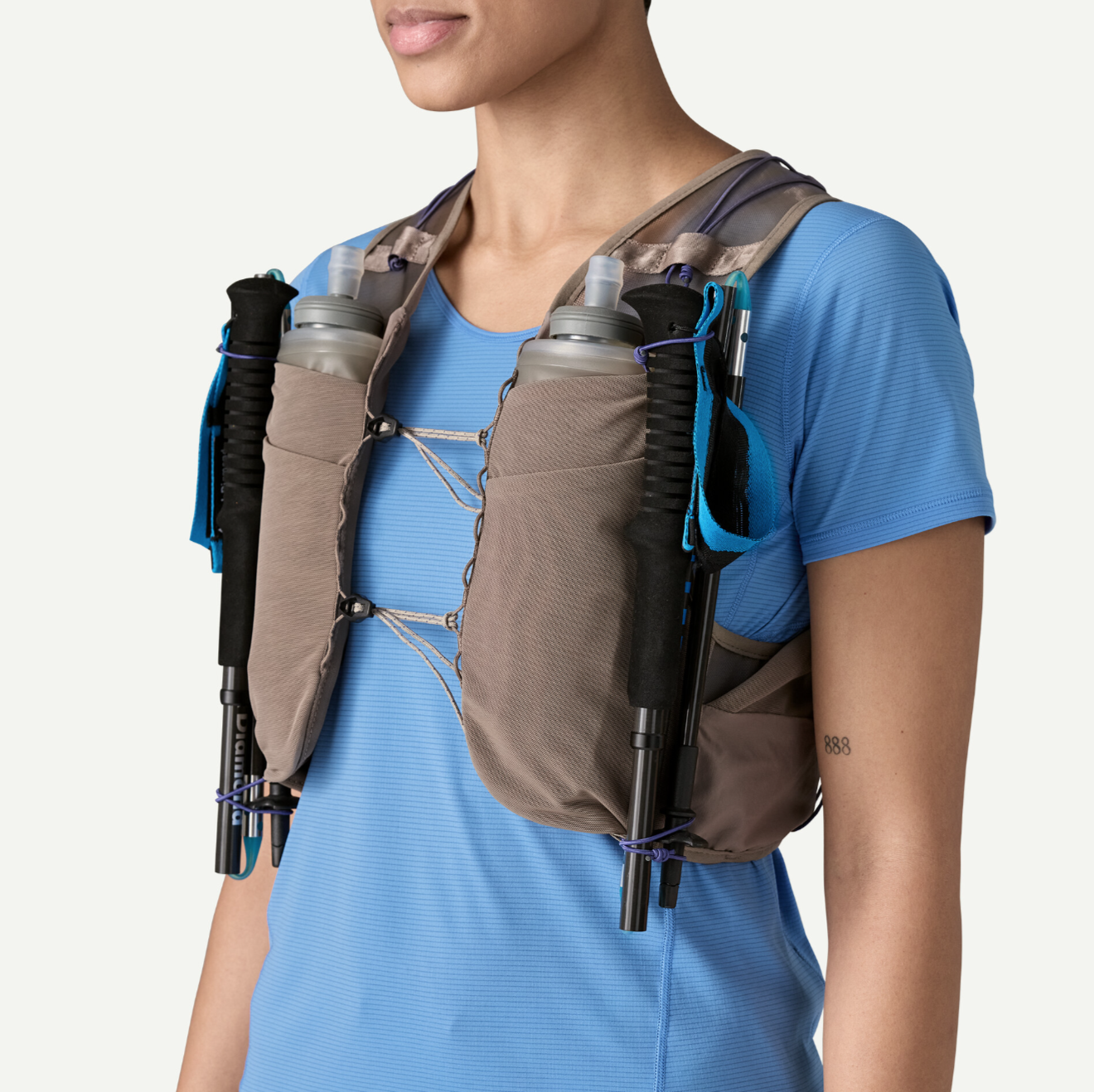 Patagonia Slope Runner Hydration Vest - Seabird Grey
