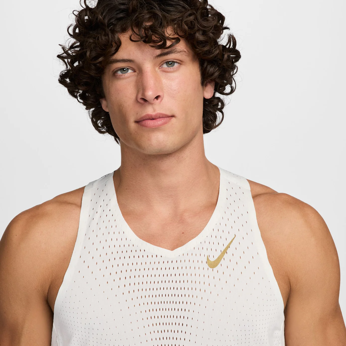 Men's Nike Aeroswift Racing Singlet x Jakob Ingebrigtsen - Sail/Gold