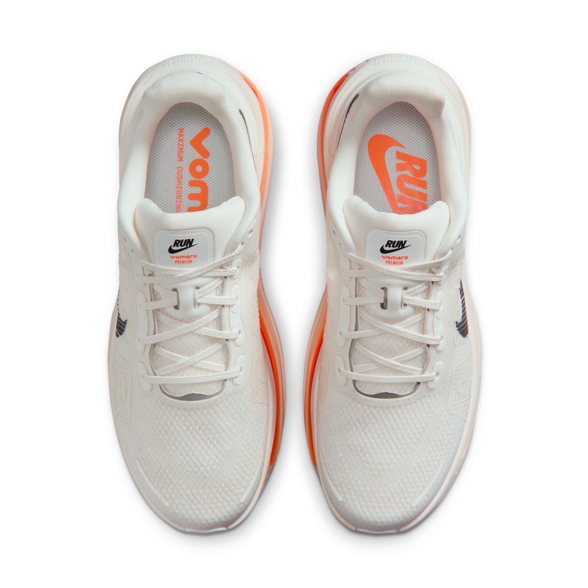 Nike Vomero Premium - Sail/Coconut Milk/Total Orange/Black  display picture 2