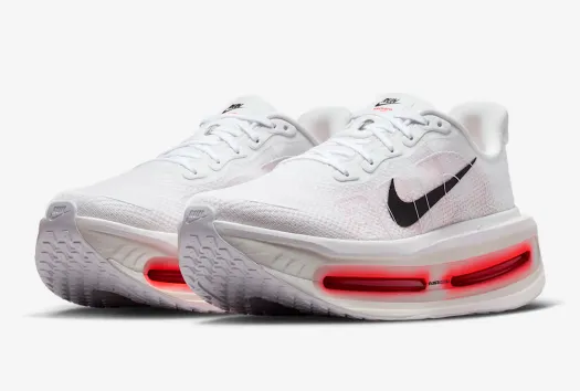 シューズ(男性用) Nike Vomero Premium White/Bright Crimson Men's Nike Vomero Premium - White/Bright Crimson/Photon Dust/Black