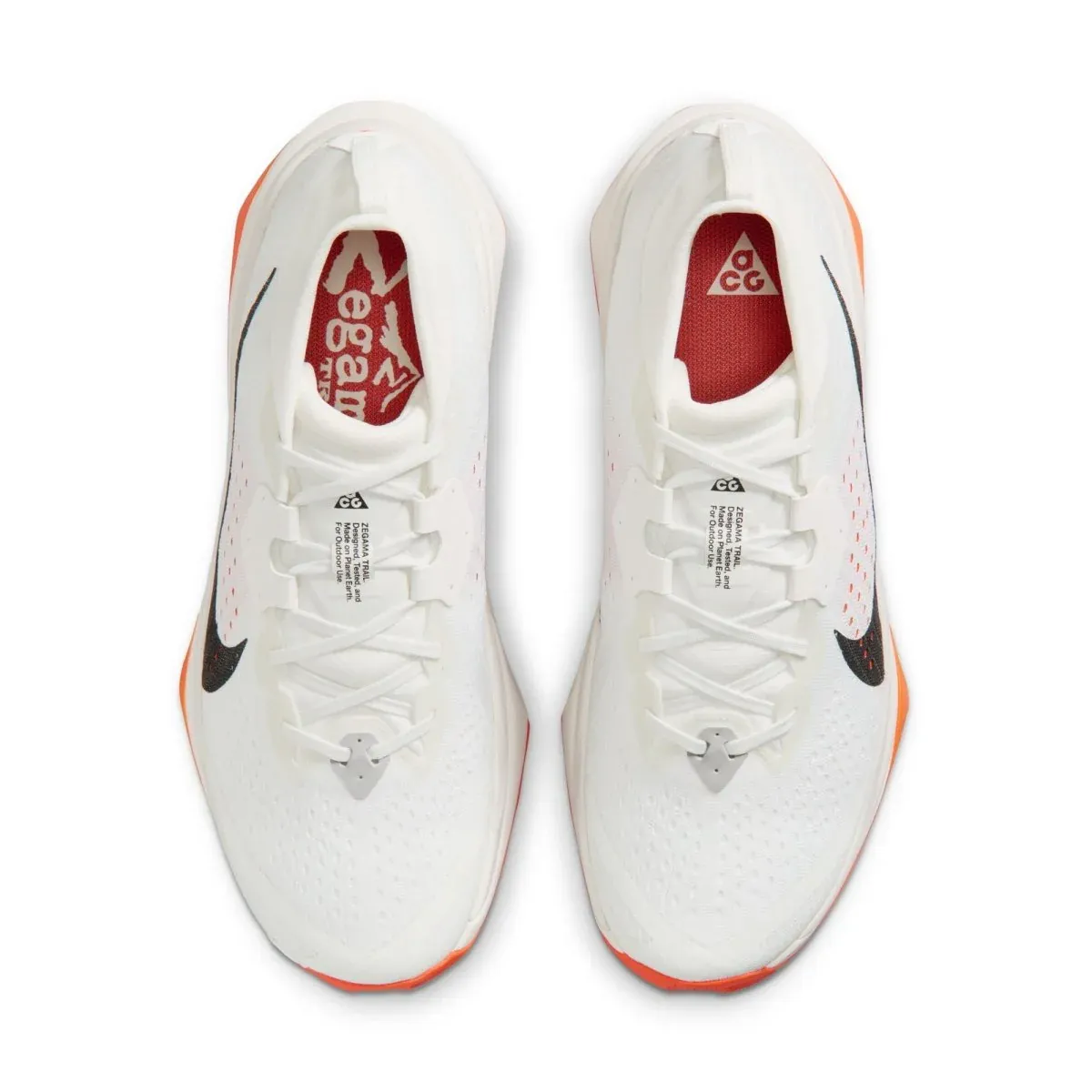 Men's Nike ACG Zegama - White/Phantom/Safety Orange/Black