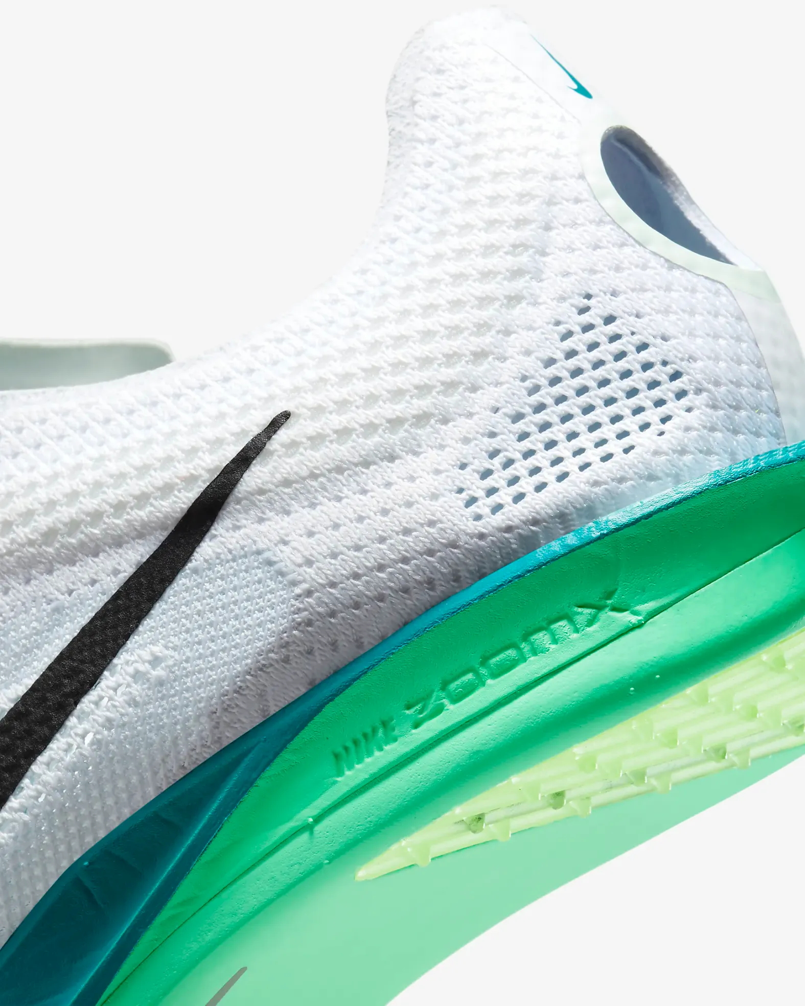 Nike Dragonfly 2 Track Spike - White/Spruce/Electric Algae