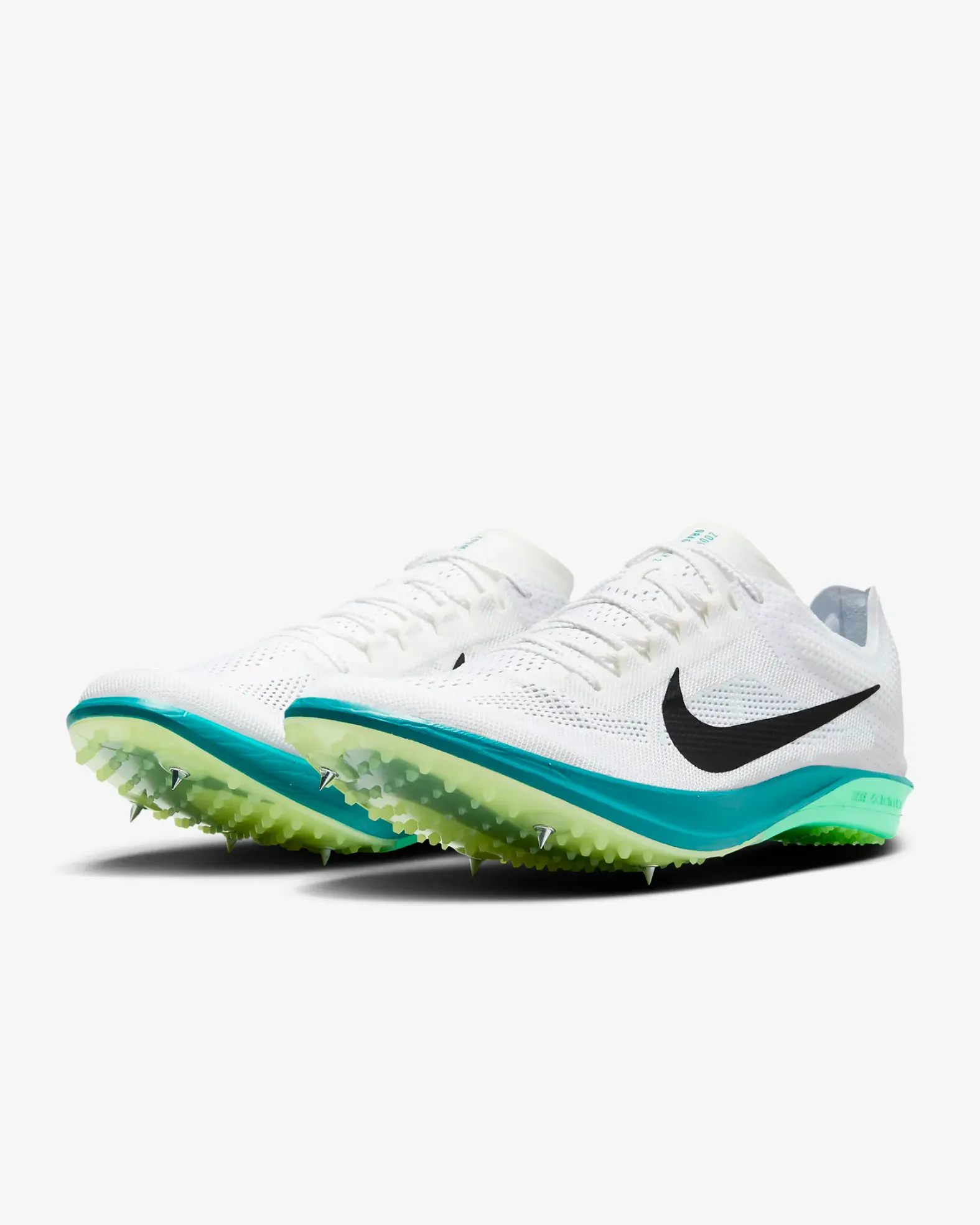 Nike Dragonfly 2 Track Spike - White/Spruce/Electric Algae