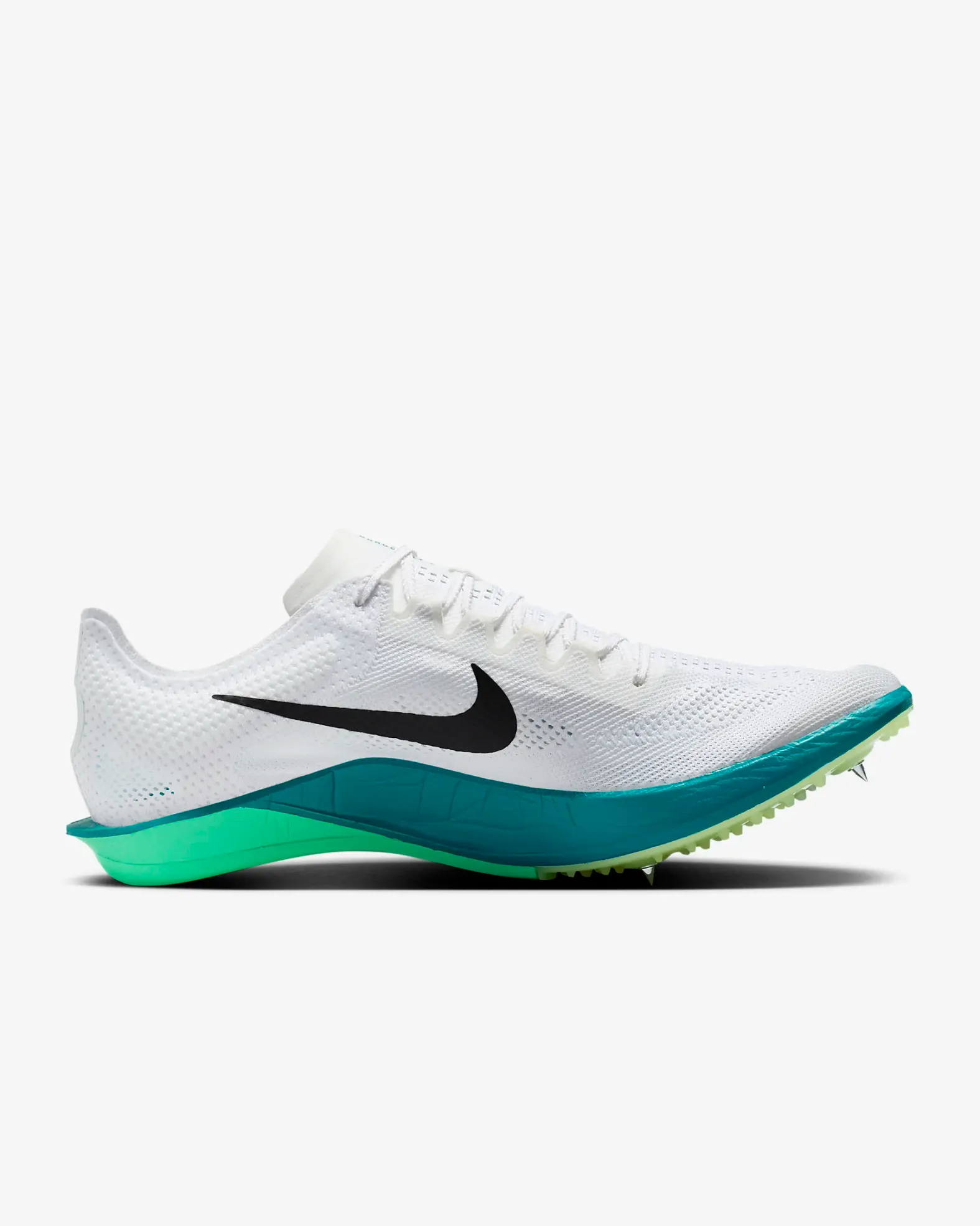 Nike Dragonfly 2 Track Spike - White/Spruce/Electric Algae