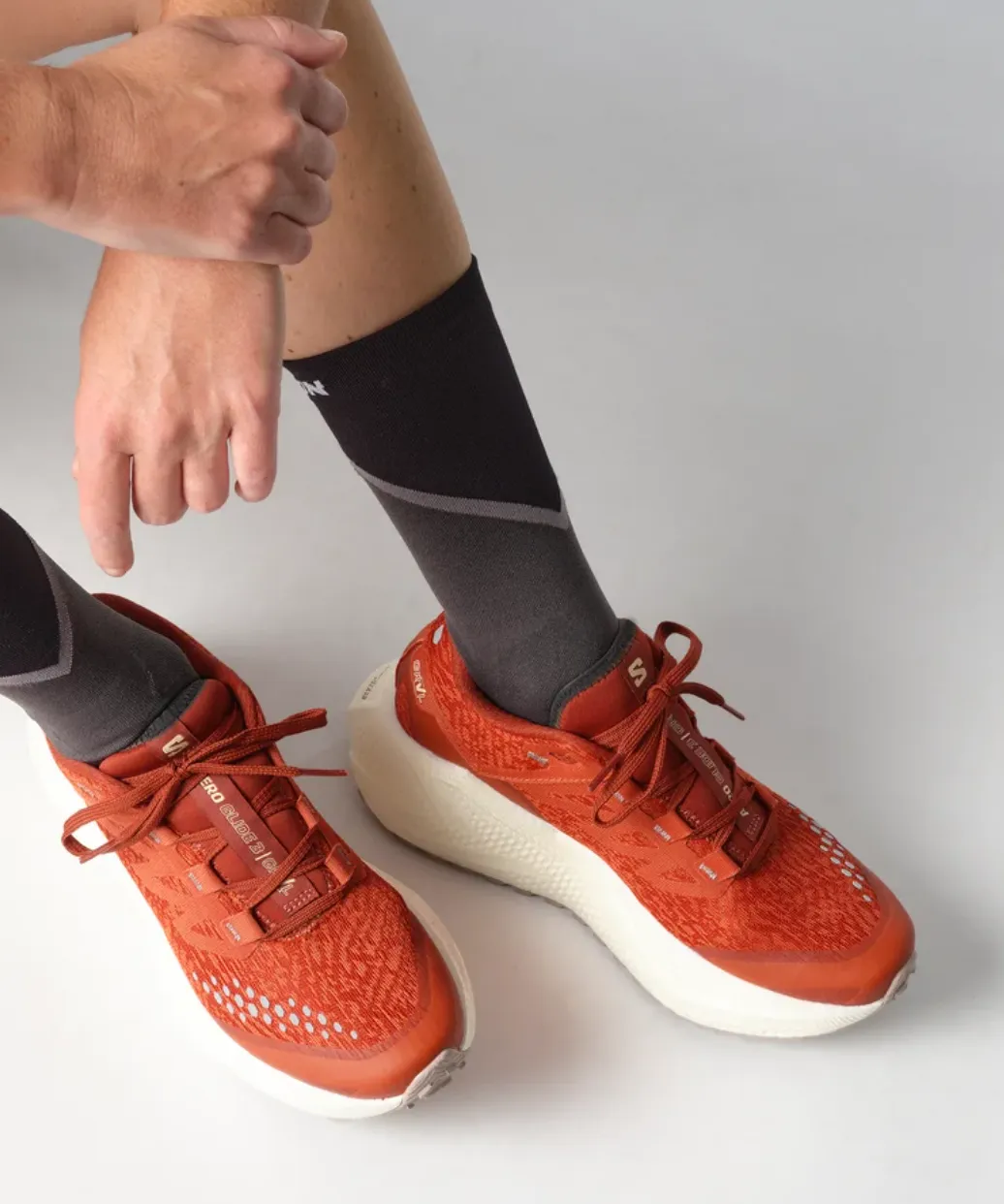 Women's Salomon Aero Glide 3 Grvl - Burnt Ochre / Vanilla Ice