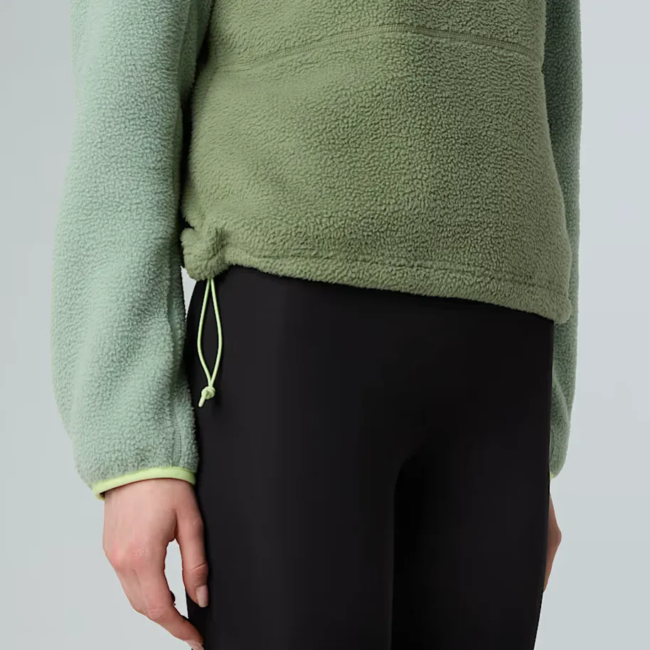 The North Face | Women's Yumiori Quarter Zip Fleece Jacket - Bark