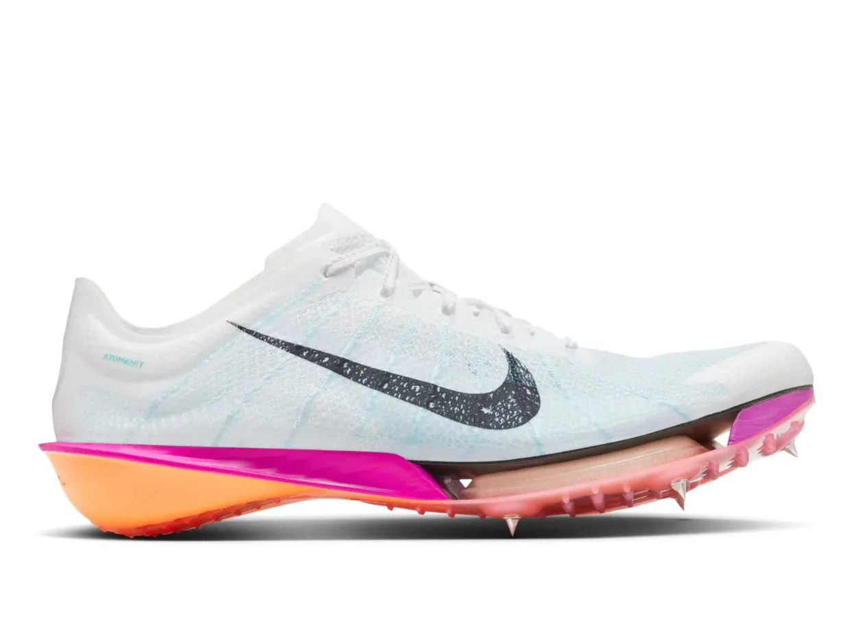 Nike Zoom Victory 2 Spike - White/Obsidian/Bright Crimson/Fire Pink