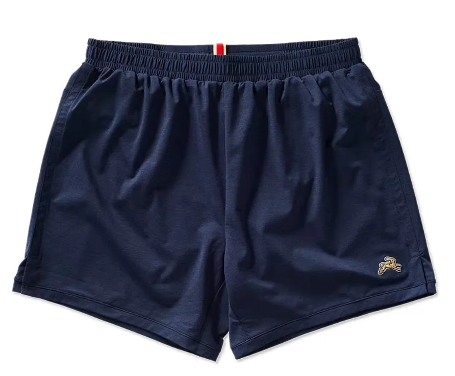 メンズウェア HIIT CHECK BEACH NAVY IRONMAN HOKA MENS 7 INCH SHORT