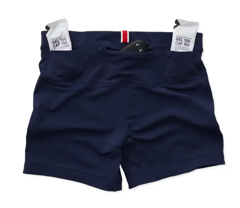 Women's Tracksmith Turnover Short Tights - Navy