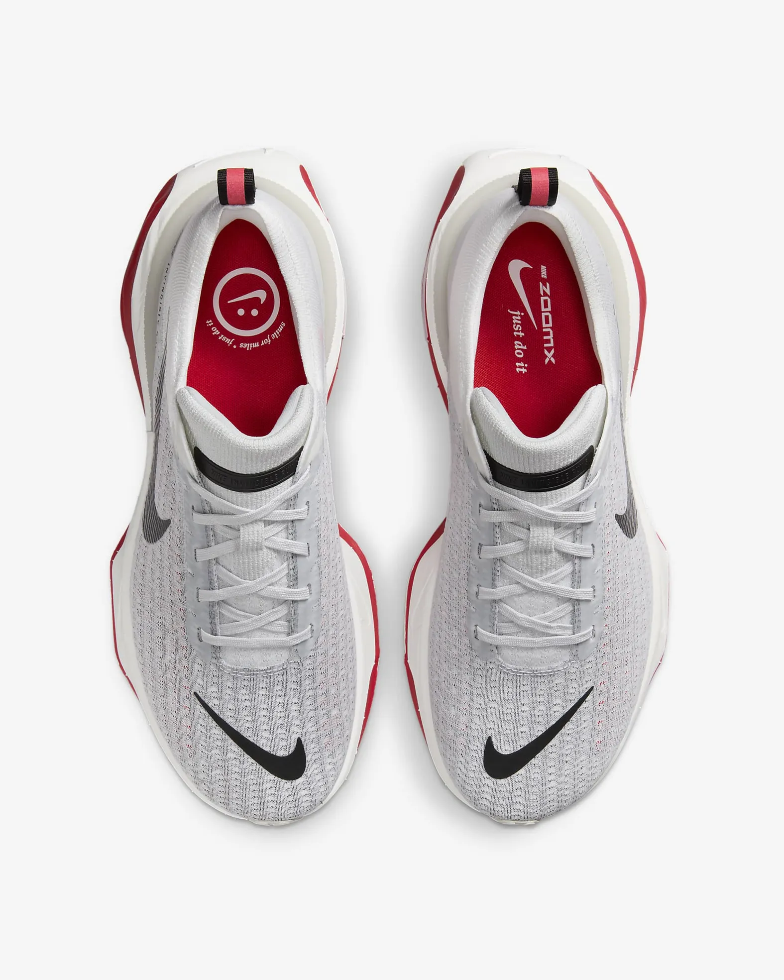 Nike ID By You Invincible 3 (DX5050 100) Crimson Red White New Mens Size 8 Nike Invincible 3 White University Red Photo Blue Black  main image 4