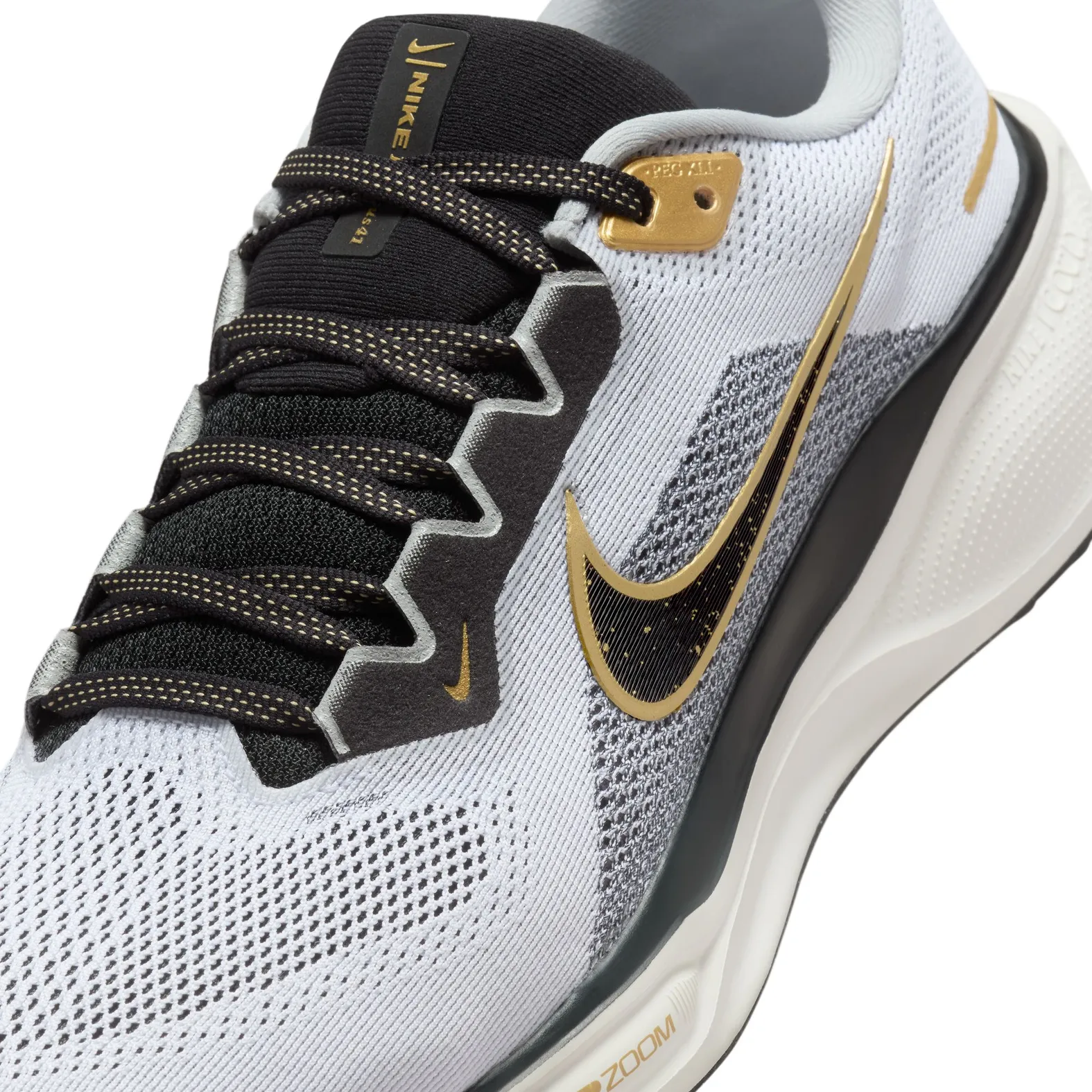 Men's Nike Pegasus 41 - White/Black/Gold