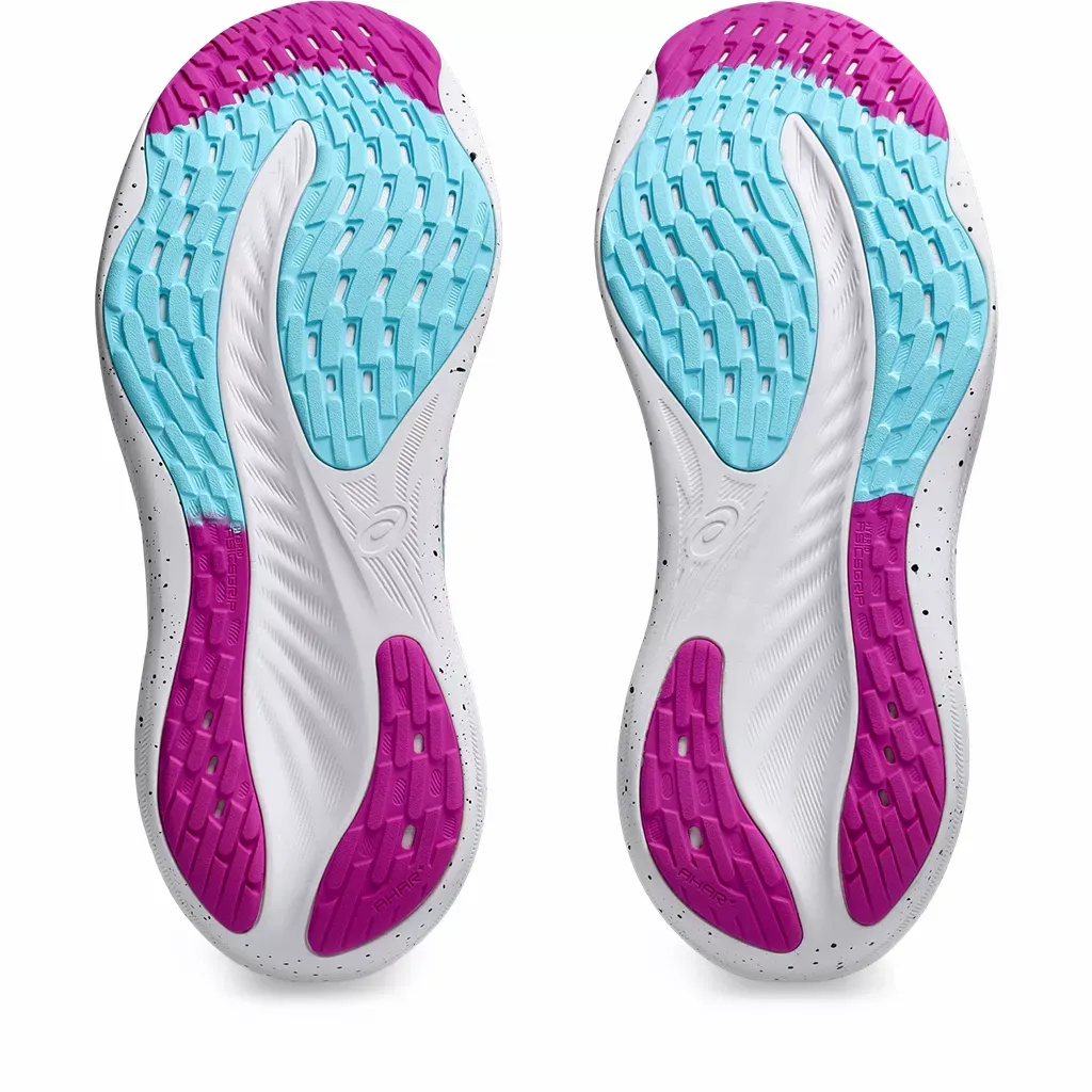 Women's ASICS Gel-Nimbus 26 - White/Soothing Sea