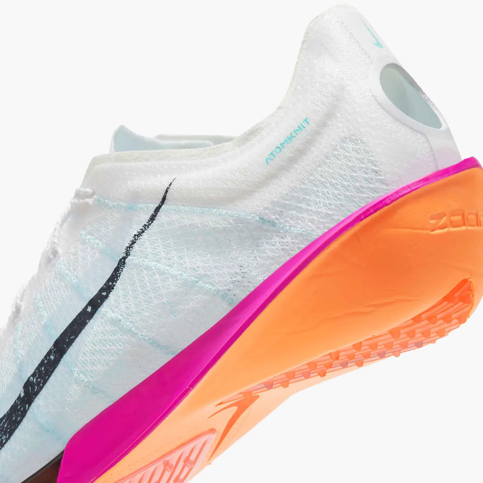 Nike Zoom Victory 2 Spike - White/Obsidian/Bright Crimson/Fire Pink