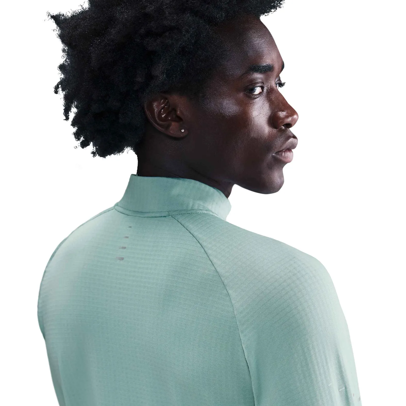 Men's Nike Stride Therma-FIT Repel Winterized Half Zip - Cannon/Silver