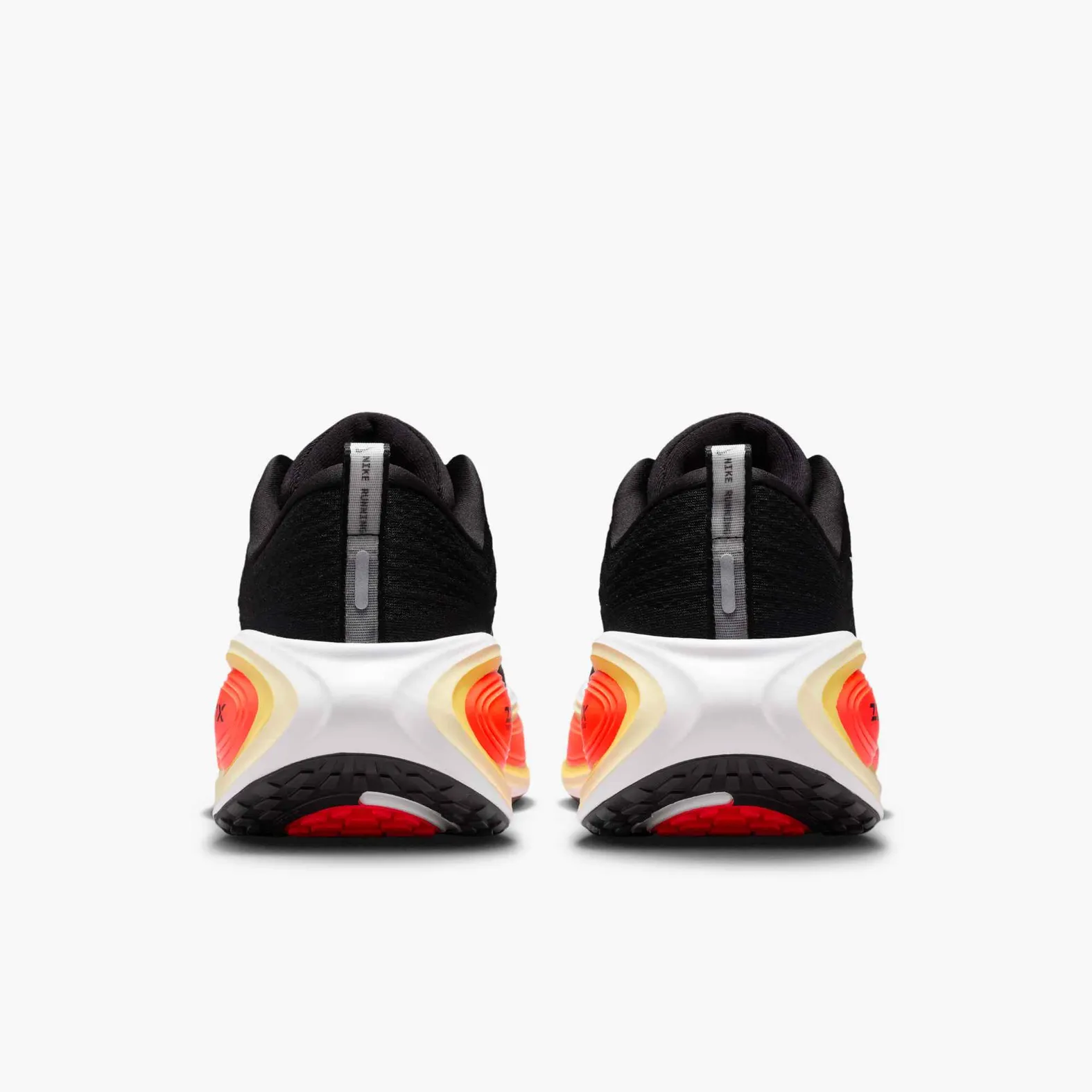 Men's Nike Vomero Plus - Black/White/Bright Crimson/Sail