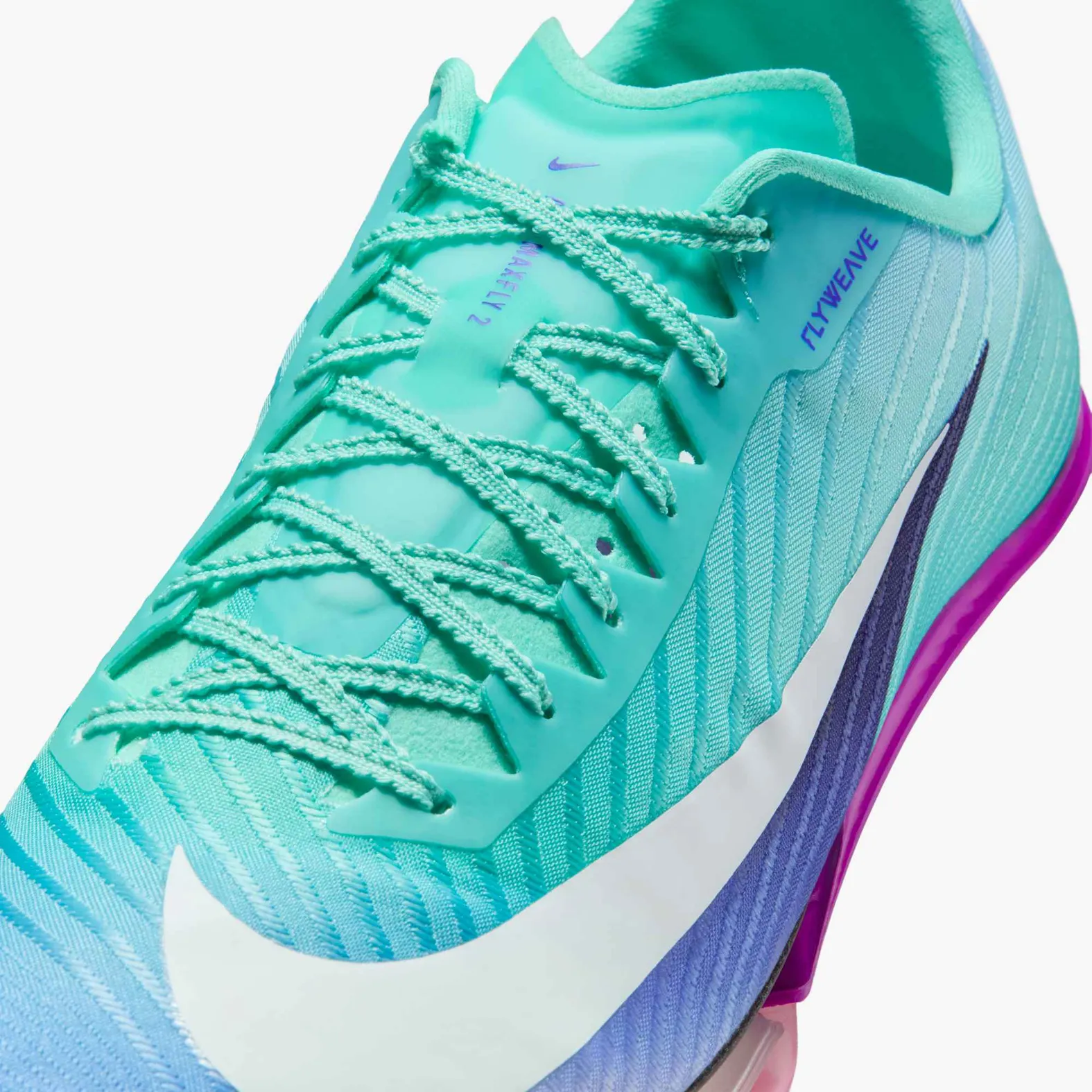 Nike Air Zoom Maxfly 2 Track Spike - Hyper Turquoise/White Concord