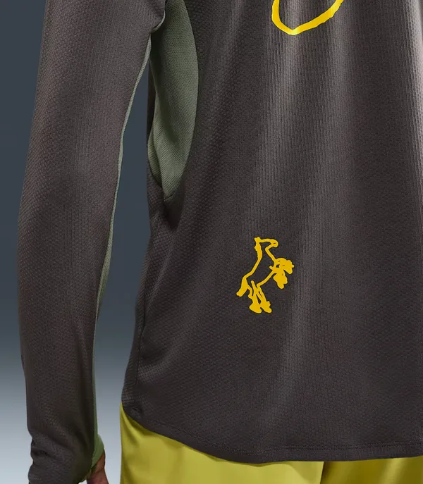 Men's Dri-Fit UV Hooded Running Top